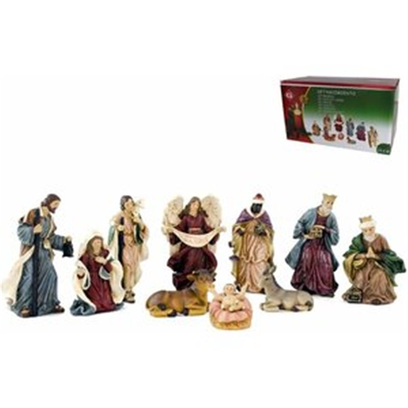 SET NACIMIENTO 11 PIEZAS 15CM