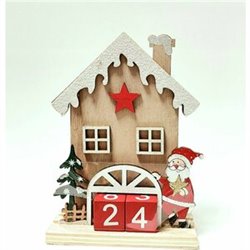 CASA SANTA CLAUS CALENDARIO 16X11,5X4,5C