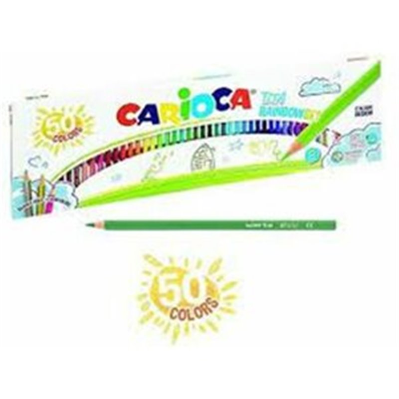 CAJA 50 LAPICES TITA RAINBOW CARIOCA