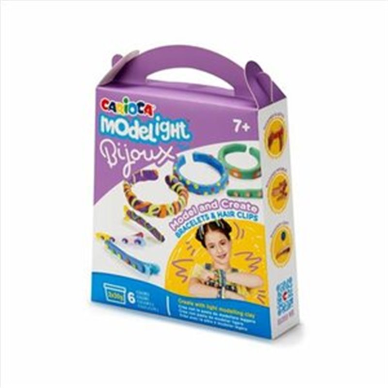 CAJA JUEGO MODELIGHT BIJOUX - BRAZALETES Y CLIPS