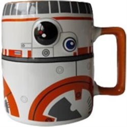 TAZA DE CERAMICA CON RELIEVE BB8