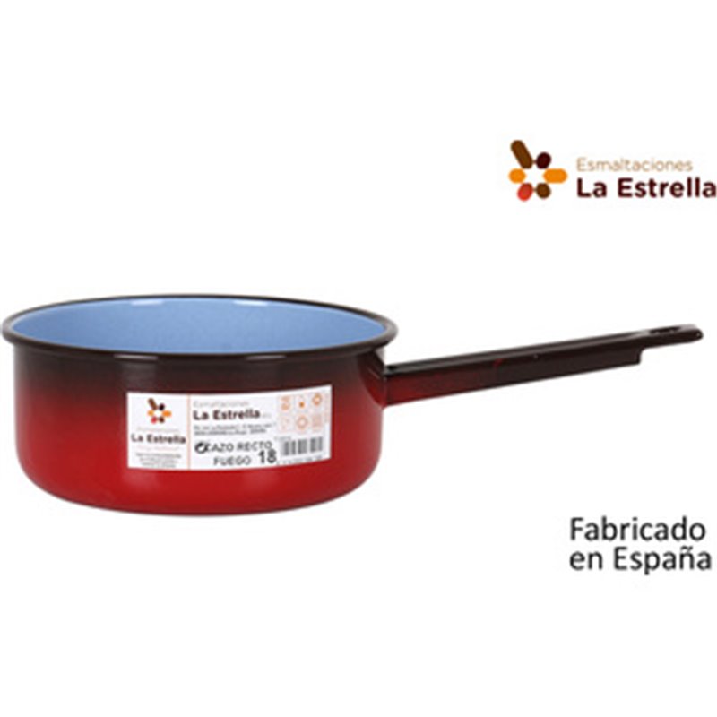 CAZO RECTO 18CM-1,8L FUEGO