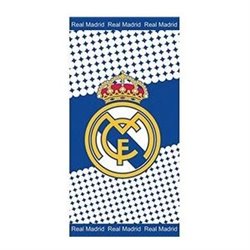 REAL MADRID - TOALLA 76X152CM TERCIOPELO