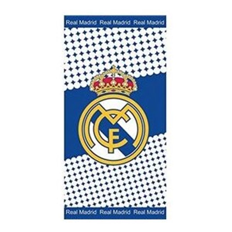 REAL MADRID - TOALLA 76X152CM TERCIOPELO