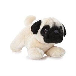 PERRO PUG BEIGE/NEGRO