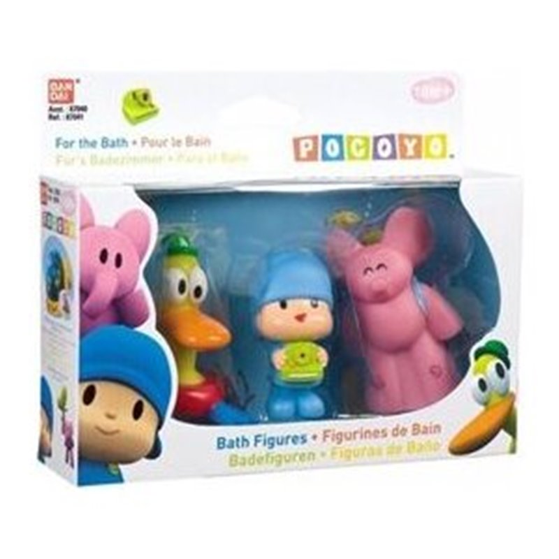 FIGURITAS DE BAÑO POCOYO