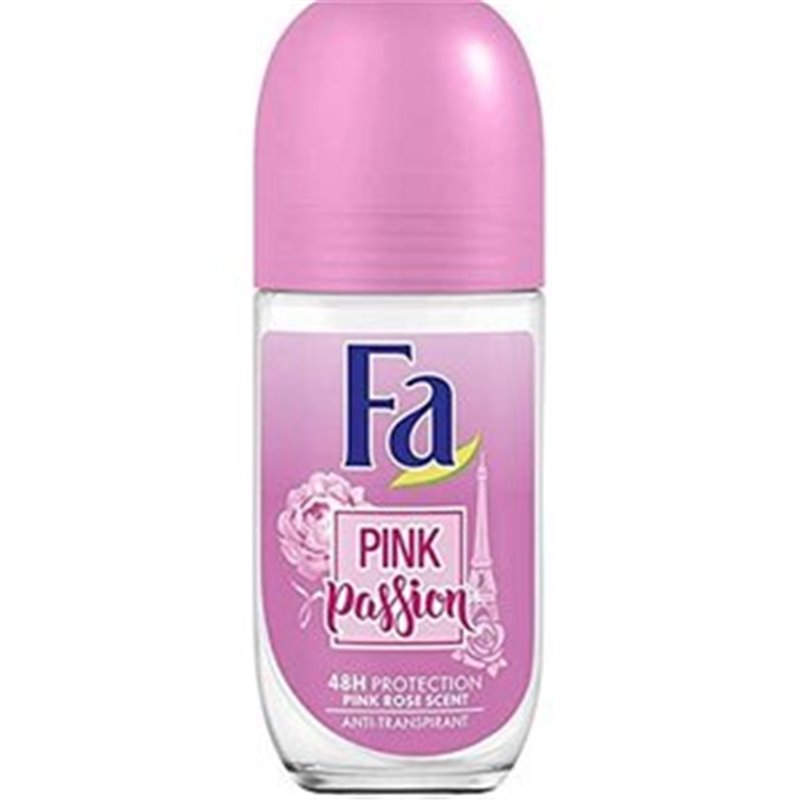 FA DESODORANTE ROLL ON PINK PASSION 50 ML