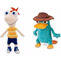 PELUCHE PHINEAS Y FERB 20CM SURTIDO