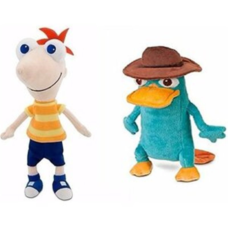 PELUCHE PHINEAS Y FERB 20CM SURTIDO