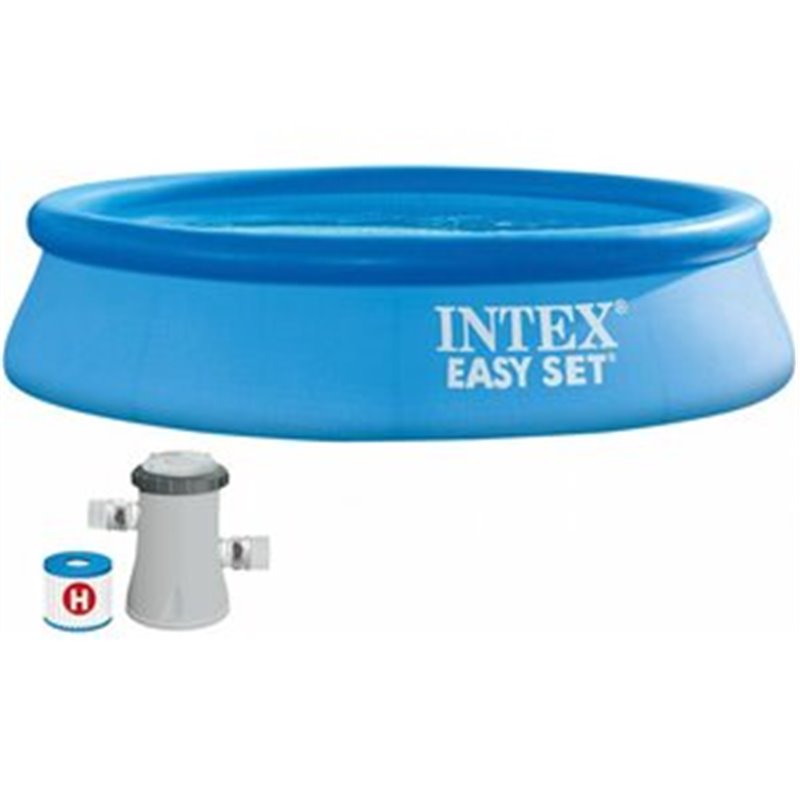 28118NP-PISCINA EASY SET D305X61 CM (C/BOMBA FILTRO TIPO H) 1250 L/H