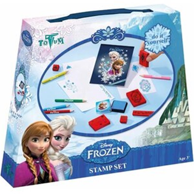 SET CREATIVO SELLOS FROZEN DISNEY