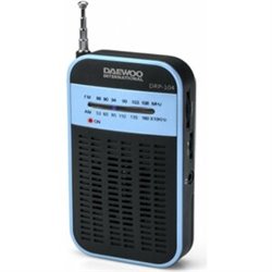 RADIO DE BOLSILLO AM/FM ALTAVOZ EXTERNO DAEWOO