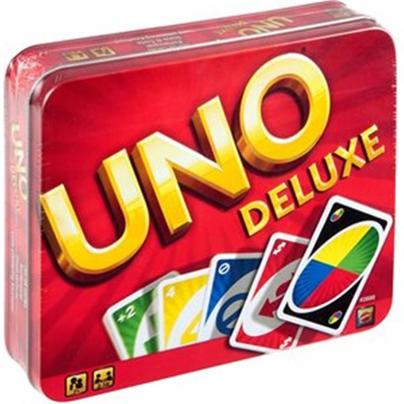 JUEGO CARTAS UNO DELUXE