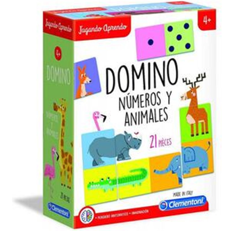 DOMINO NUMEROS Y ANIMALES