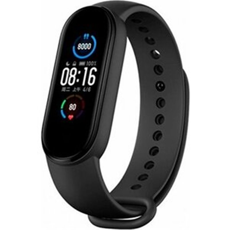 PULSERA INTELIGENTE XIAOMI MI SMART BAND 5 NEGRA