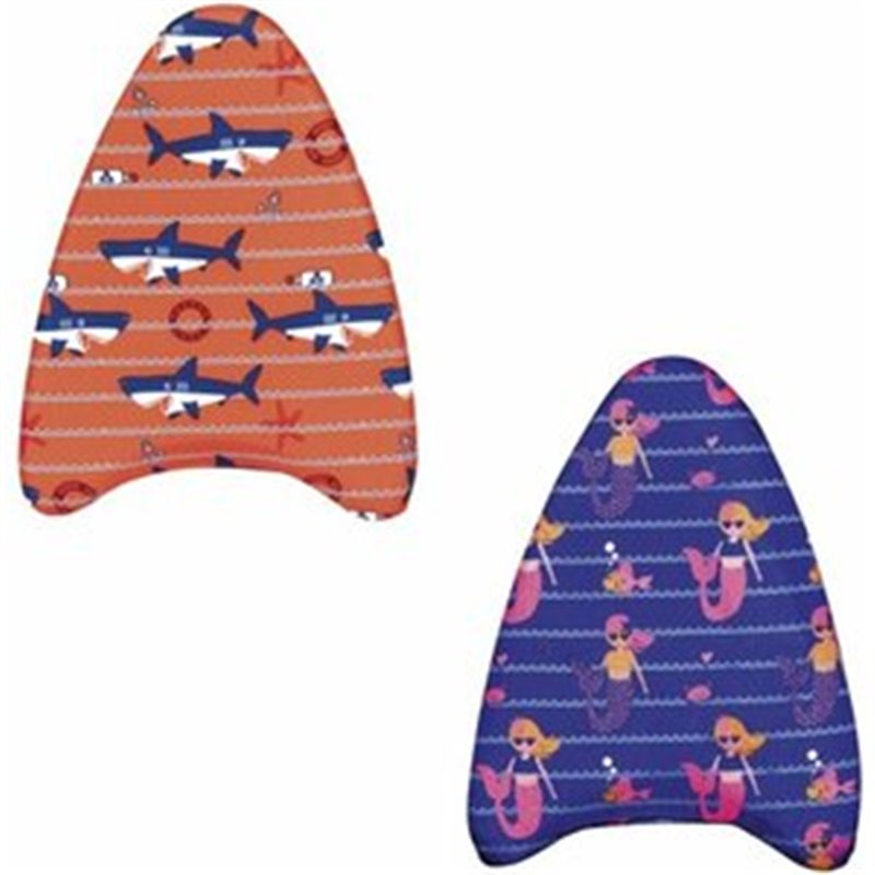 BESTWAY. SWIM SAFE. TABLA DE KICKBOARD EN ACABADO SUAVE TEXTIL PARA NIÑOS / NIÑAS