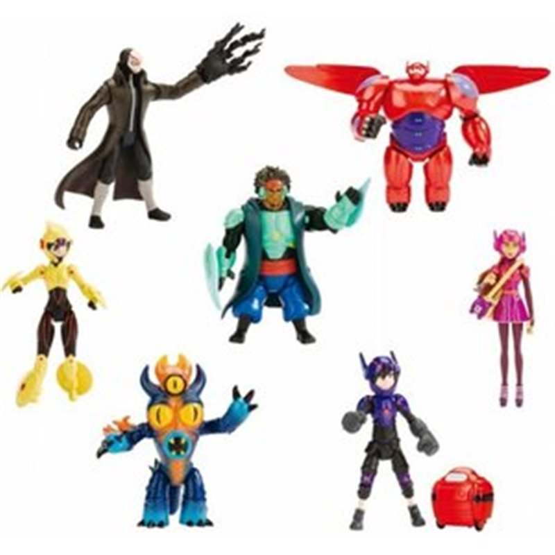 BLISTER 1 FIGURA APROX. 10CM BIG HERO 6 MOVIE SURTIDAS