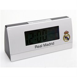 RELOJ DESPERTADOR DIGITAL REAL MADRID