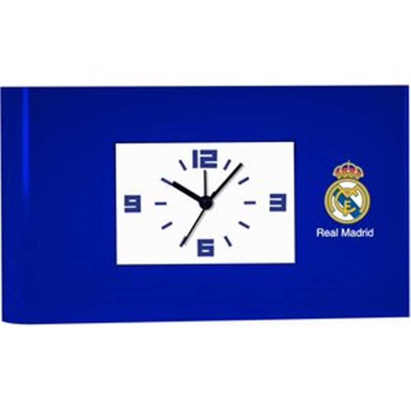 RELOJ DESPERTADOR REAL MADRID