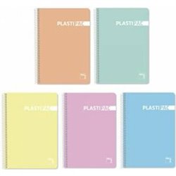 LIBRETA PLASTIPAC 80H CUADRICULA 4X4