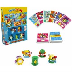 JUEGO DE CARTAS SUPERTHINGS + 5 FIGURAS