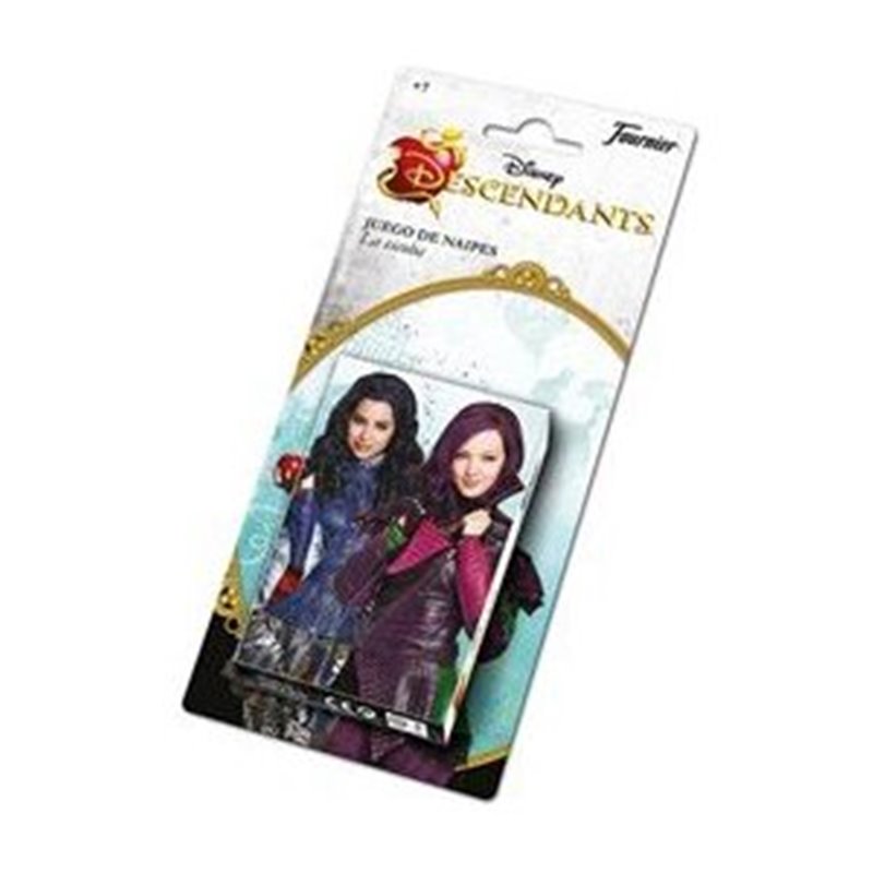 BARAJA DE NAIPES DESCENDANTS DISNEY