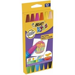 CERAS BIC KIDS OIL PASTEL X 12UDS