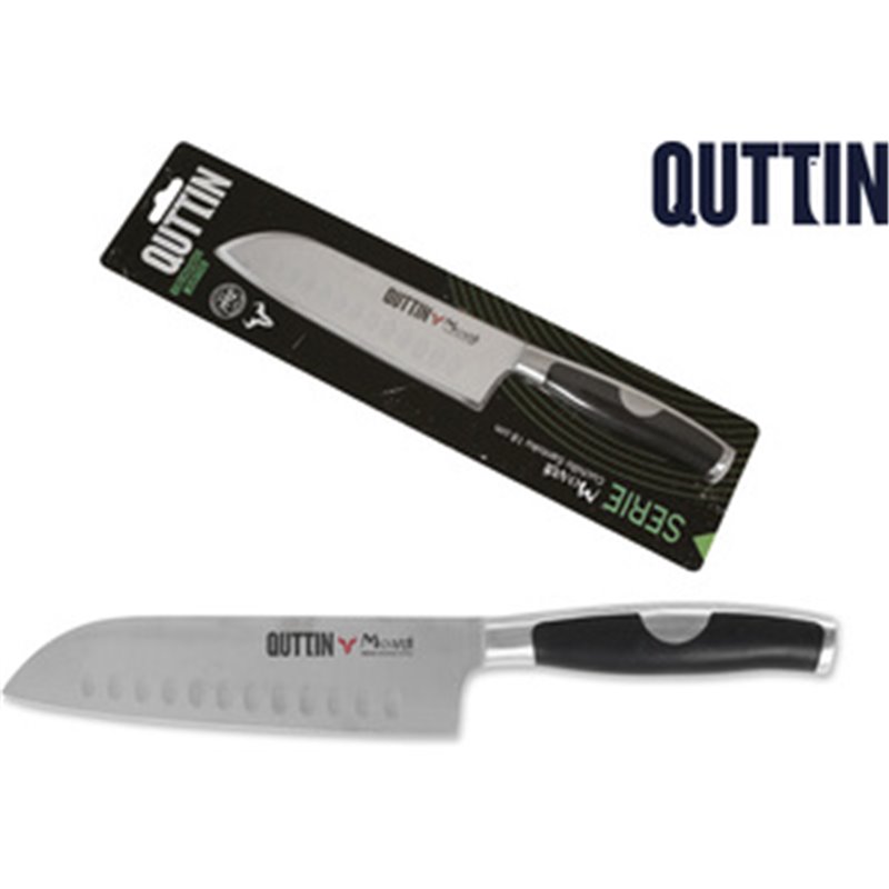 CUCHILLO SANTOKU 18CM C/ALVEOLOS MOARE