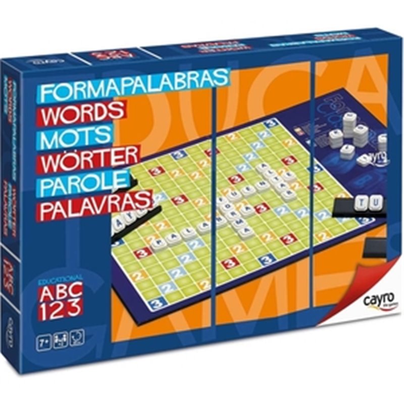 JUEGO MESA FORMAR PALABRAS +7 AÑOS