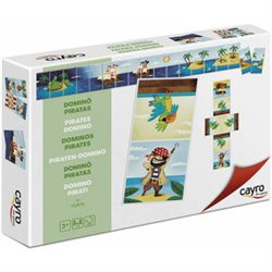 JUEGO DOMINO PIRATAS REVERSIBLE