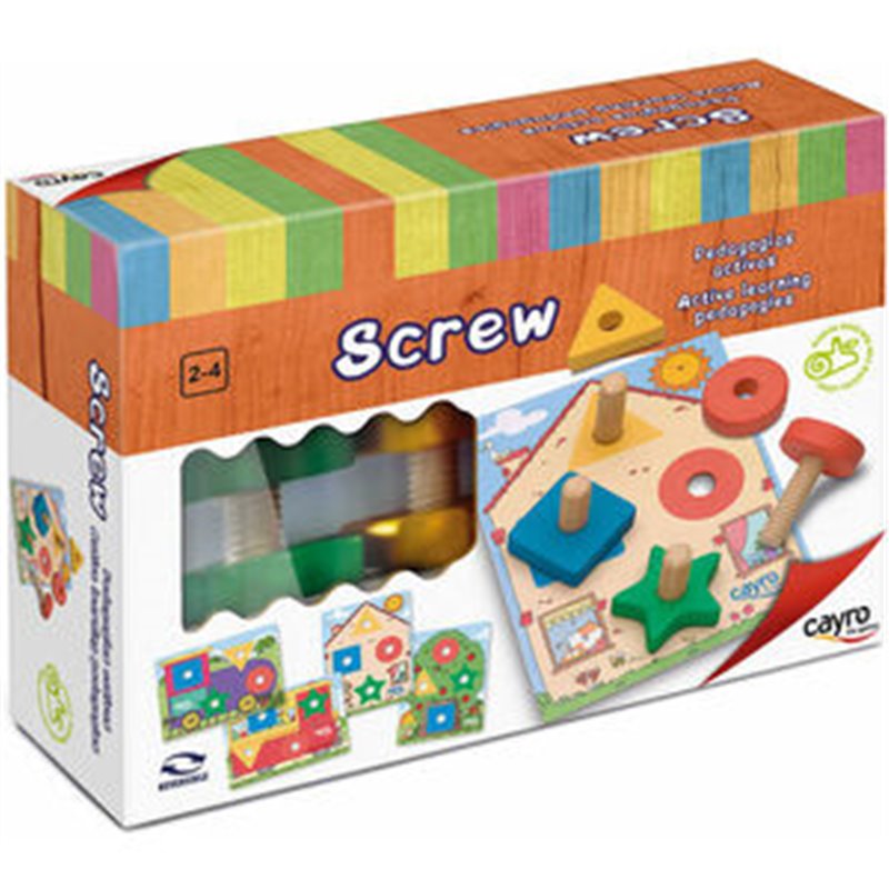 JUEGO SCREW MONTESSORI