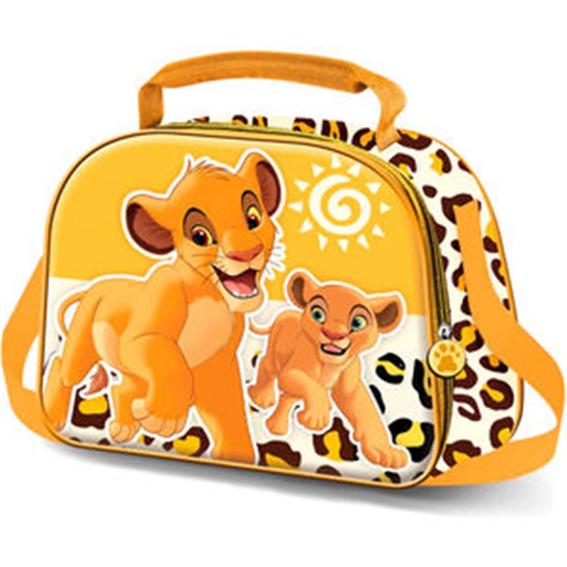 BOLSA PORTAMERIENDAS 3D AFRICA EL REY LEON DISNEY