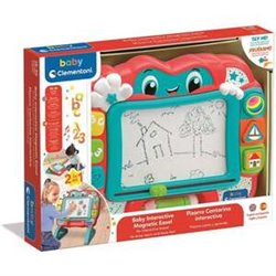 PIZARRA INTERACTIVA CON LUCES , SONIDOS Y CONTENIDO EDUCATIVO. TRES POSICIONES DIFERENTES PARA JUGAR. 48X37X7 CM