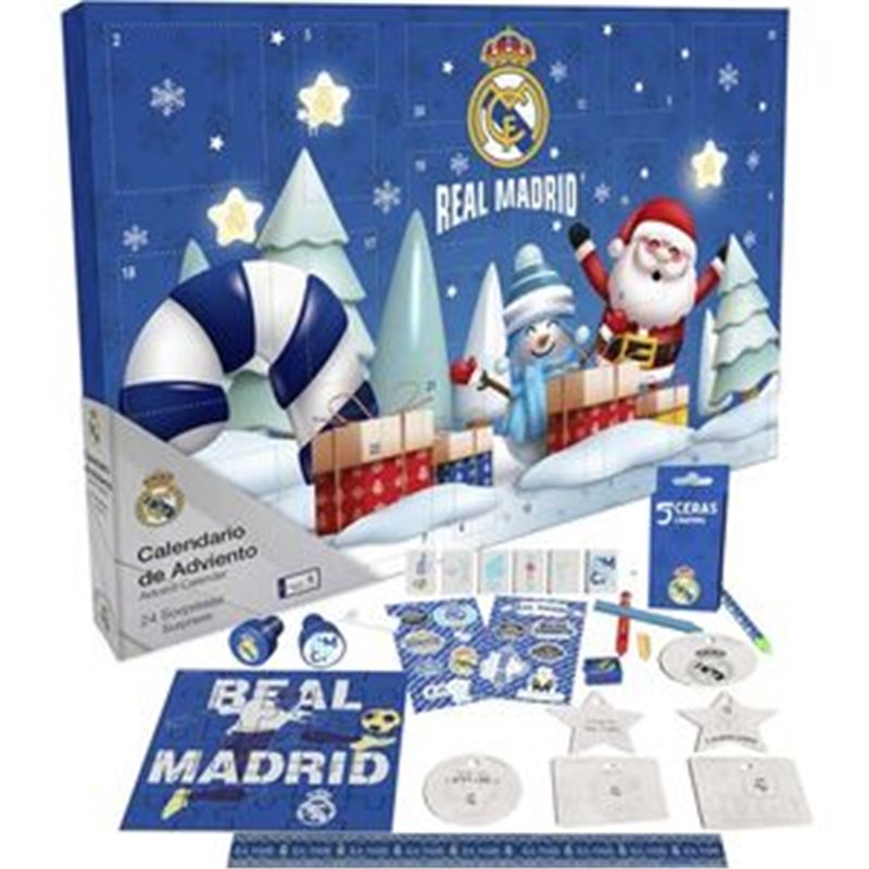 CALENDARIO ADVIENTO REAL MADRID