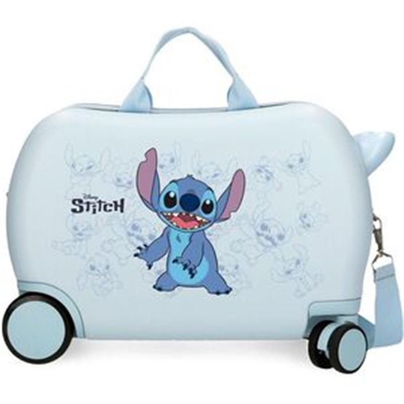 MALETA ABS HAPPY STITCH DISNEY 45CM