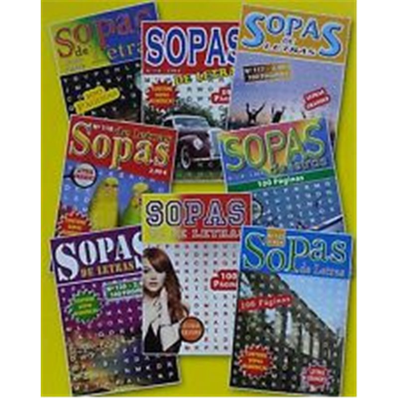 SOPAS DE LETRAS