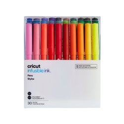 Cricut Infusible Ink rotulador Fino Negro, Azul, Coral, Fucsia, Verde, Gris, Verde claro, Lila, Menta, Marina, Naranja, Púrpura,