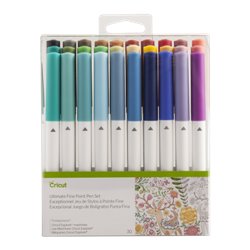 Cricut 2004060 rotulador Fino Negro, Azul, Verde, Magenta, Rojo, Turquesa, Amarillo 30 pieza(s)