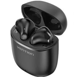 Auriculares Bluetooth Vention NBGB0 con estuche de carga/ Autonom�a 7h/ Negros