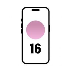 Smartphone Apple iPhone 16 128GB/ 6.1"/ 5G/ Rosa