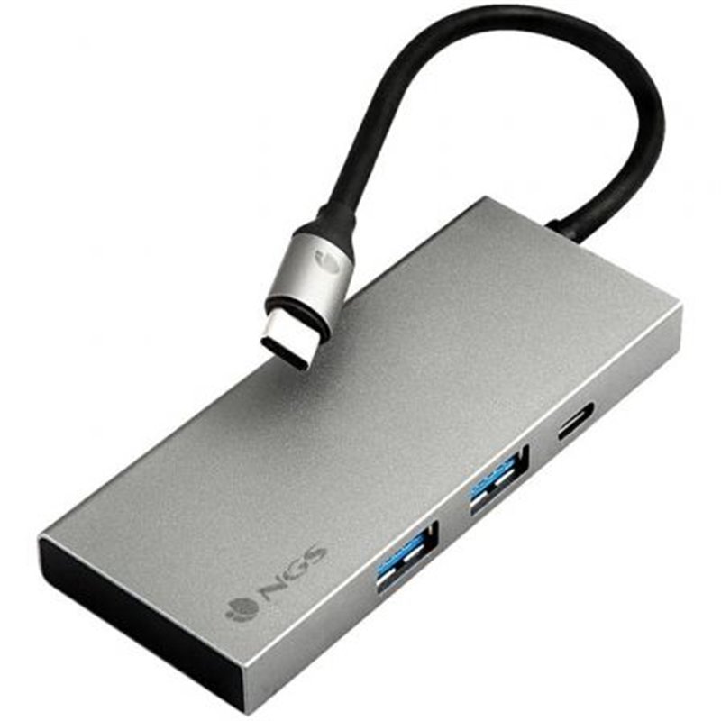 Docking USB Tipo-C NGS WonderDock4 Pro/ 2xUSB/ 1xUSB Tipo-C DP/ 1xHDMI