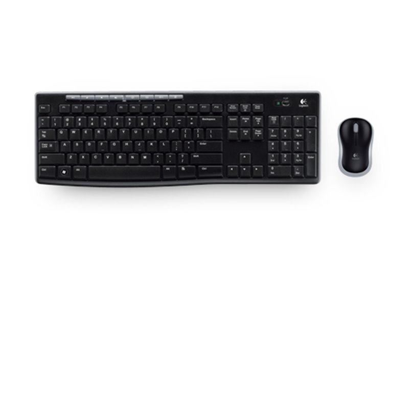 TECLADO+RATÓN LOGITECH MK270 WIRELESS NEGRO