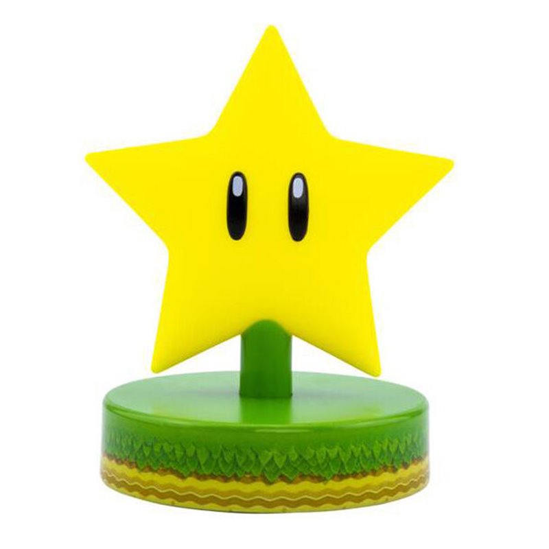 Lampara Icons Estrella Super Mario Bros 12cm