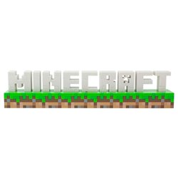 Lampara logo Minecraft