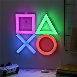 Lampara pared LED PlayStation