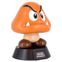 Lampara 3D Goomba Super Mario Bros Nintendo