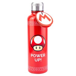 Botella Power Up Super Mario Nintendo