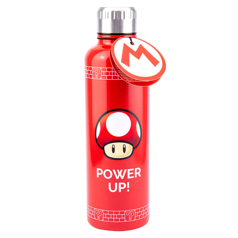 Botella Power Up Super Mario Nintendo