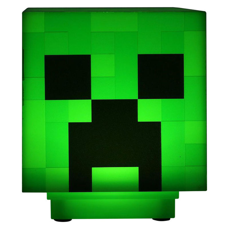 Lampara Creeper Minecraft