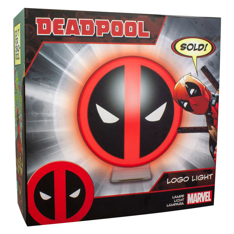 Lampara logo Deadpool Marvel